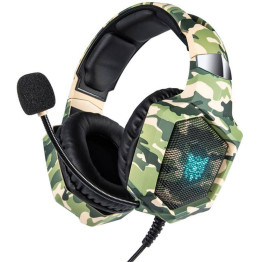 Onikuma K8 Professional Gaming Headset - Green Camo