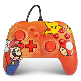 PowerA Enhanced Wired Controller - Nintendo Switch - Super Mario Vintage