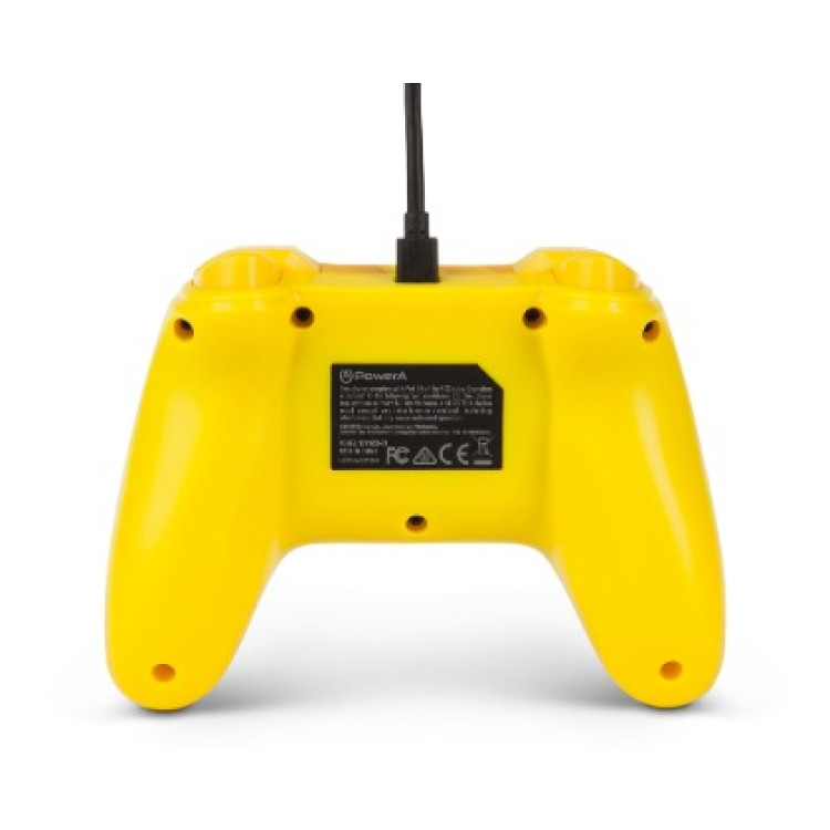 خرید کنترلر سیمی نینتندو سوییچ - طرح Static Pikachu
