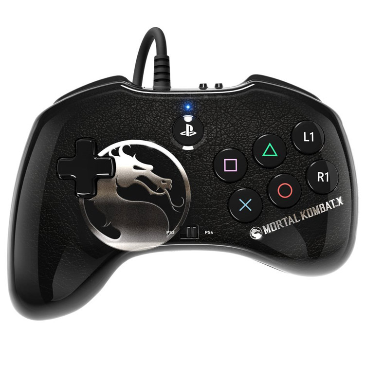 خرید کنترلر Wired Fight Pad مخصوص PS4 طرح بازی Mortal Kombat X