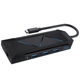 Porodo PDX520 9-in-1 USB Hub - Gamers Edition