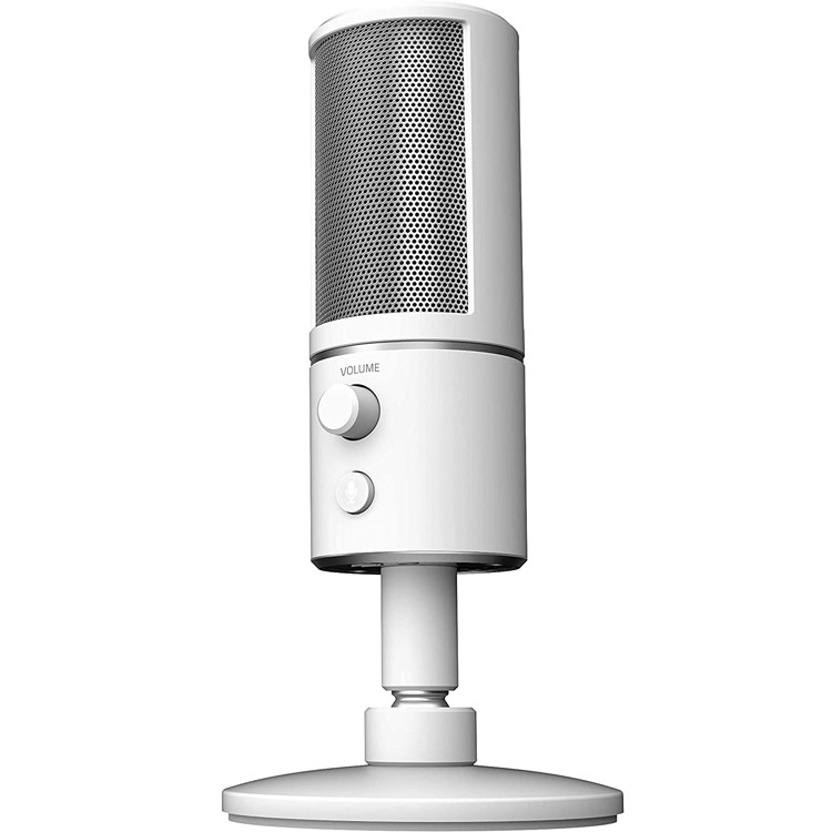 خرید میکروفون Razer Seiren X - رنگ سفید جیوه ای