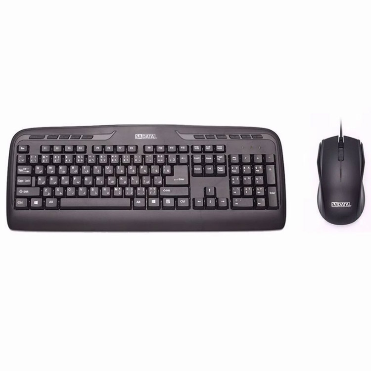 خرید موس و کیبورد بی سیم SADATA SKM-1554