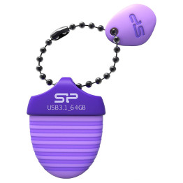 SP Jewel J30 64GB USB 3.1 Flash Drive - Purple