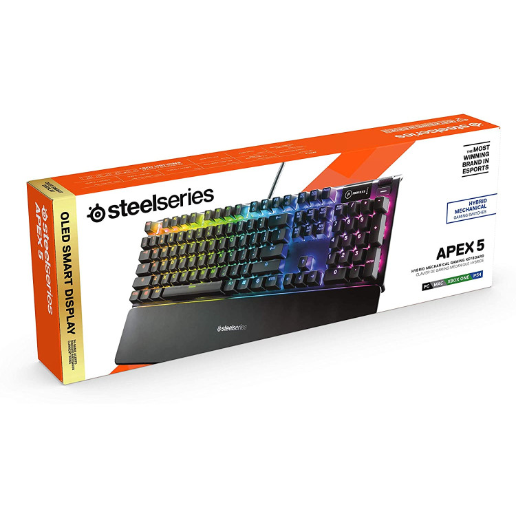 خرید کیبورد SteelSeries Apex 5