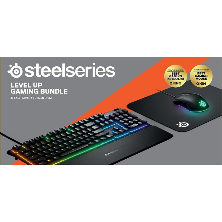 خرید باندل لوازم جانبی SteelSeries Level Up