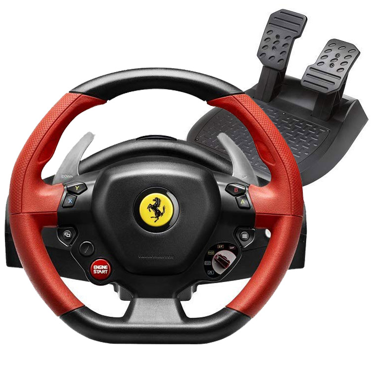خرید فرمان بازی Thrustmaster نسخه Ferrari 458 Spider Edition - مخصوص Xbox