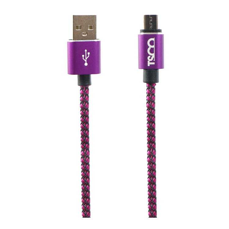 خرید کابل میکرو USB تسکو TCA170 - بنفش
