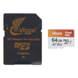 Vicco Man Final 600x  Micro SDXC with Adapter - 64GB