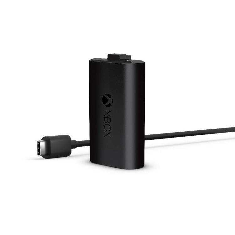 خرید باتری قابل شارژ کنترلر ایکس باکس + کابل USB-C - سری جدید