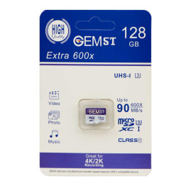 GEMst Extra 600x Micro SD Card - 128GB