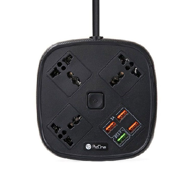 خرید چند راهی برق و شارژر USB پرووان SKT02