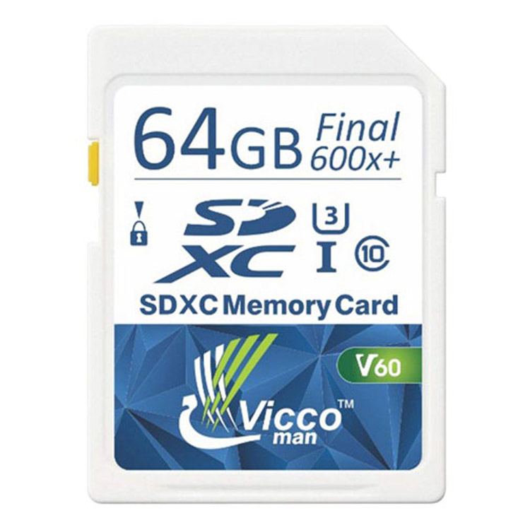 خرید کارت اس دی Vicco Man - ظرفیت 64 گیگابایت