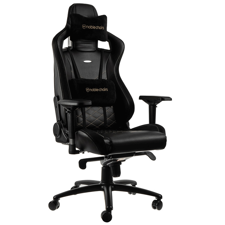خرید صندلی گیمینگ Noblechairs EPIC - مشکی/طلایی 