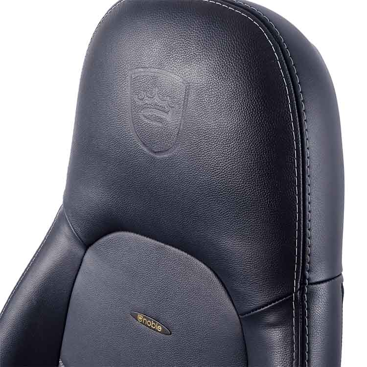 خرید صندلی گیمینگ Noblechairs ICON- آبی  REAL LEATHER