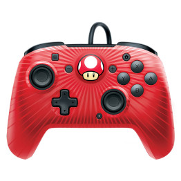 Faceoff  Wired Pro Controller For Nintendo Switch- Super Mario