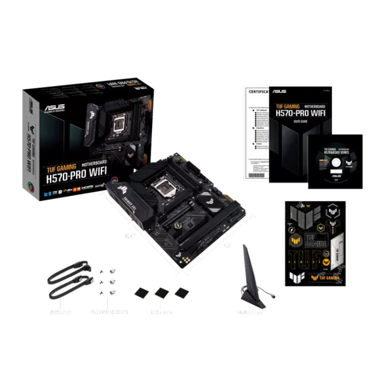 خرید مادربرد TUF H570-PRO WIFI - رم DDR4 - فرم ATX - چیپست اینتل