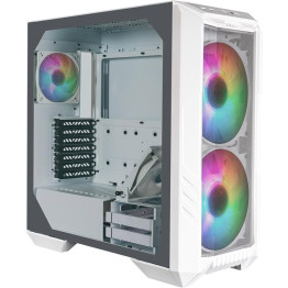 Cooler Master HAF 500 Mid-Tower Gaming PC Case - White