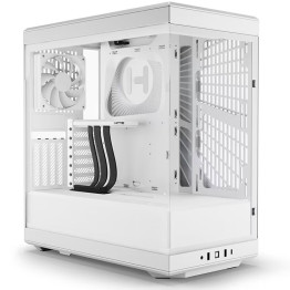 Hyte Y40 Mid-Tower Aesthetic PC Case - Snow White