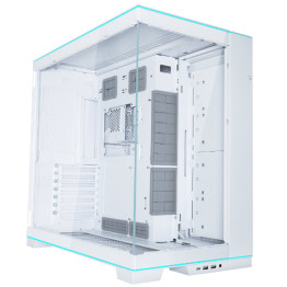Lian Li O11 Dynamic EVO RGB Mid-Tower Gaming PC Case - White