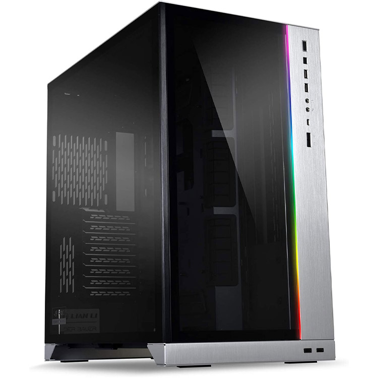 خرید کیس کامپیوتر Lian Li PC-O11 Dynamic ROG - فول تاور - نقره‌ای