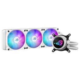 Asus ROG Strix LC III 360 ARGB AIO Liquid CPU Cooler - White Edition