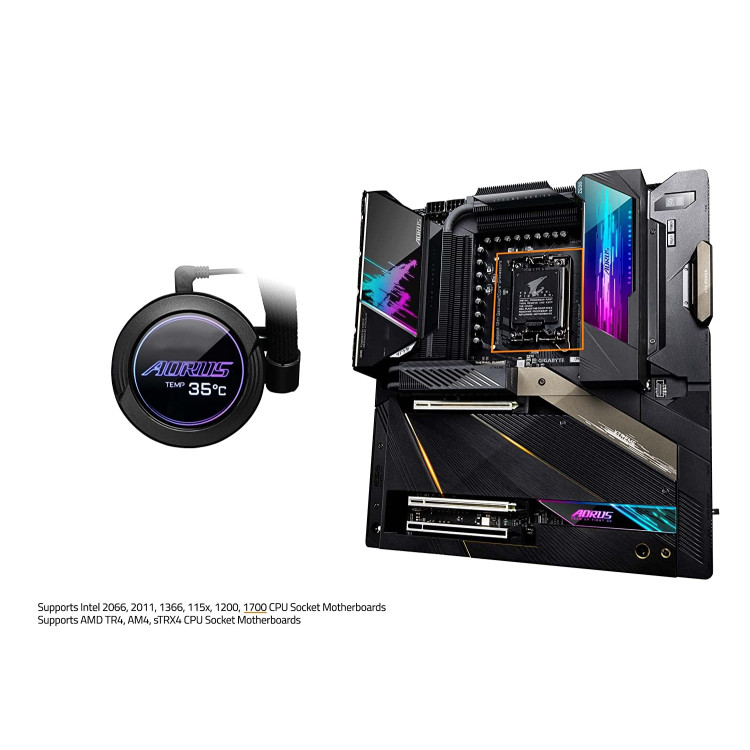 خرید فن پردازنده Aorus WATERFORCE 240 - مایع
