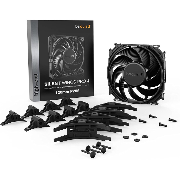 خرید فن کیس Be Quiet Silent Wings Pro 4 - سایز 120 میلیمتر
