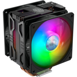 Cooler Master Hyper 212 Turbo ARGB LED CPU Air Cooler - Jet Black