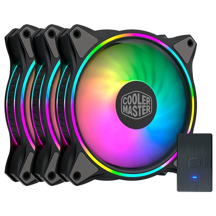 خرید فن کیس Cooler Master MasterFan MF120 Halo - پک سه تایی - 120 میلیمتر