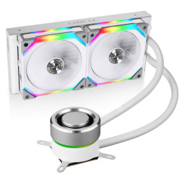 Lian Li Galahad 240 UNI SL AIO Liquid CPU Cooler - White