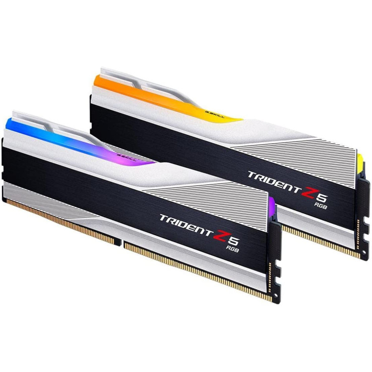 خرید رم G.Skill Trident Z5 RGB - ظرفیت 96 گیگابایت - DDR5 - سرعت 6400 مگاهرتز - CL32 - سفید