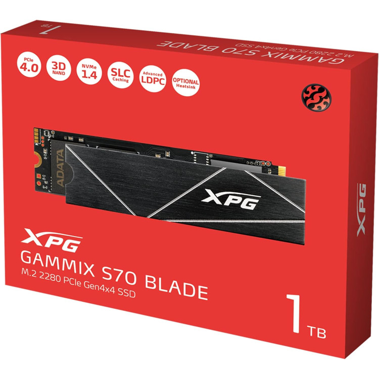 خرید اس اس دی XPG Gammix S70 Blade - یک ترابایت