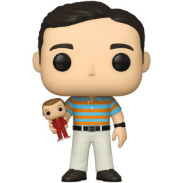 Funko POP! Movies Andy Stitzer Holding Steve Austin - The 40-Year-Old Virgin Chase Limited Edition