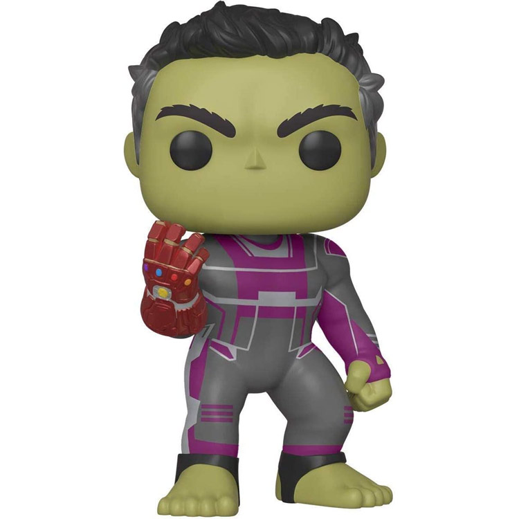 خرید عروسک POP! - شخصیت Hulk با دستکش از فیلم Avengers: Endgame - طول 15 سانتی‌متر
