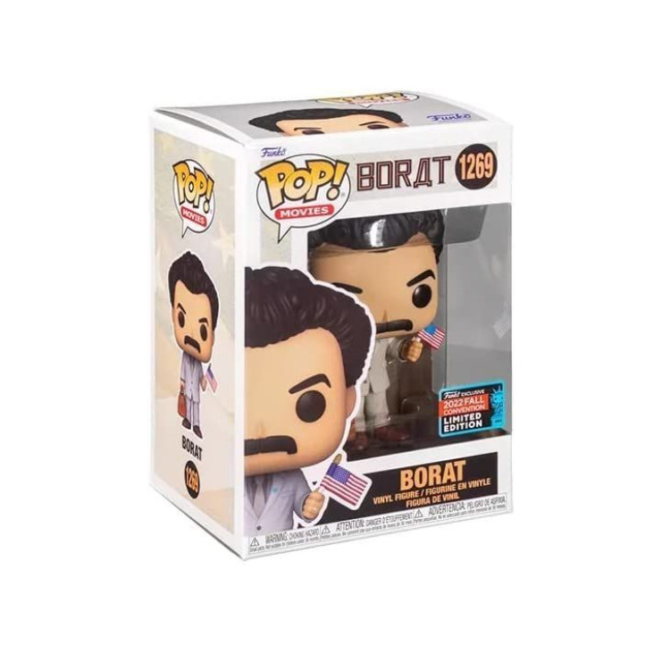 خرید عروسک POP! - شخصیت Borat - نسخه محدود 2022 Fall Convention خرید عروسک POP! - شخصیت Borat - نسخه محدود 2022 Fall Convention