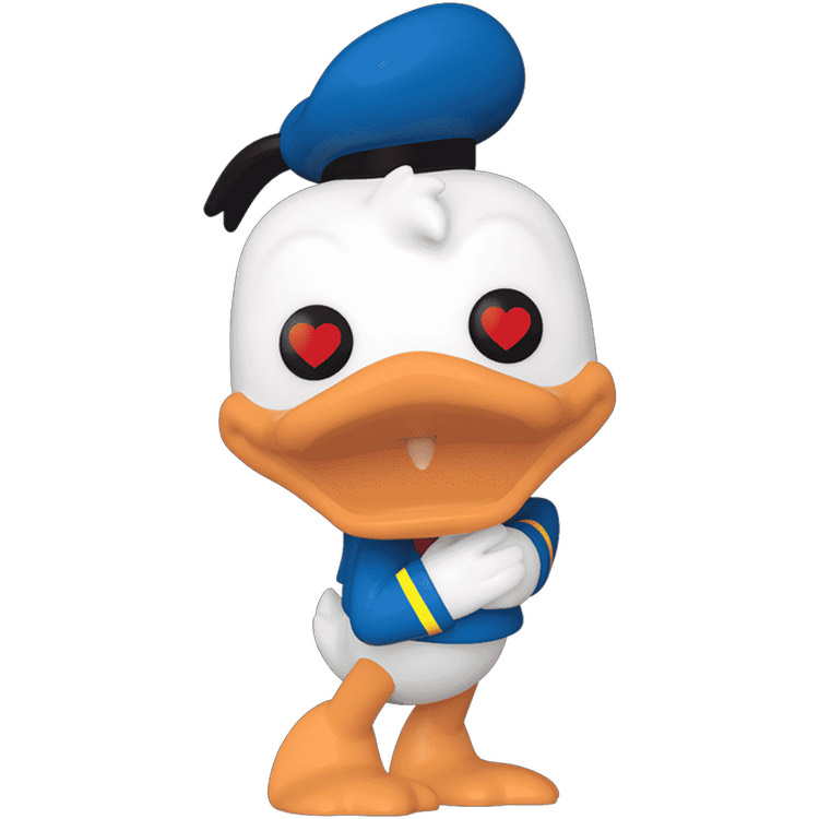 خرید فانکو Donald Duck با چشمان قلبی نسخه ۹۰ سالگی انیمیشن Donald Duck