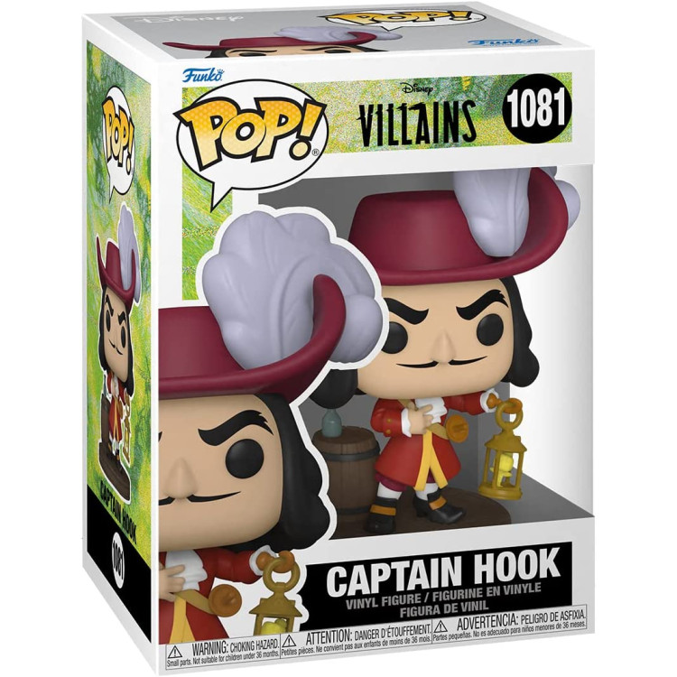 خرید عروسک POP! - شخصیت Captain Hook از مجموعه Disney Villains خرید عروسک POP! - شخصیت Captain Hook از مجموعه Disney Villains