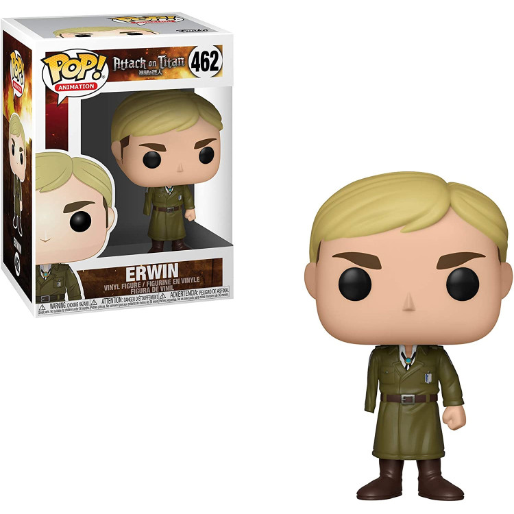 خرید عروسک POP! - شخصیت Erwin با یک دست از انیمه Attack on Titan خرید عروسک POP! - شخصیت Erwin با یک دست از انیمه Attack on Titan