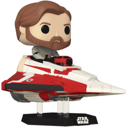Funko POP! Obi-Wan Kenobi in Delta 7 Jedi Starfighter - Star Wars