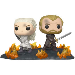 POP! Daenerys and Jorah with Swords at the Battle of Winterfell - Game of Thrones - 9cm