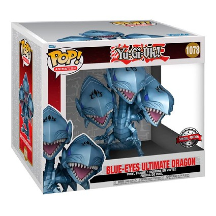 خرید عروسک POP! - شخصیت Blue-Eyes Ultimate Dragon - نسخه 25 سالگی بازی Yu-Gi-Oh! - طول 15 سانتی متر خرید عروسک POP! - شخصیت Blue-Eyes Ultimate Dragon - نسخه 25 سالگی بازی Yu-Gi-Oh! - طول 15 سانتی متر
