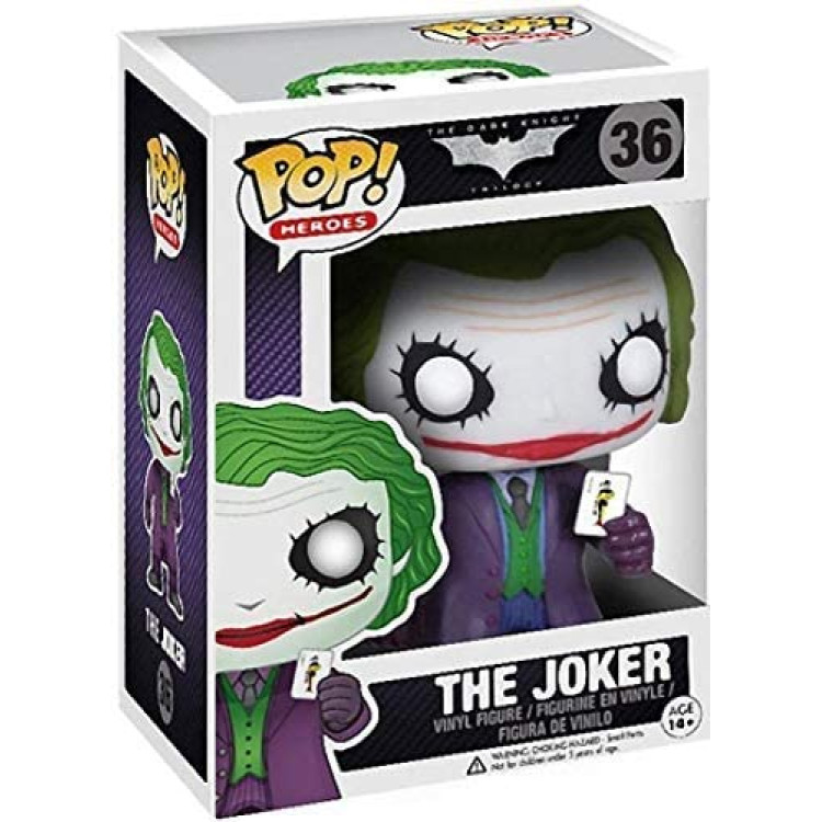 خرید عروسک POP! - شخصیت جوکر از سه گانه The Dark Knight خرید عروسک POP! - شخصیت جوکر از سه گانه The Dark Knight