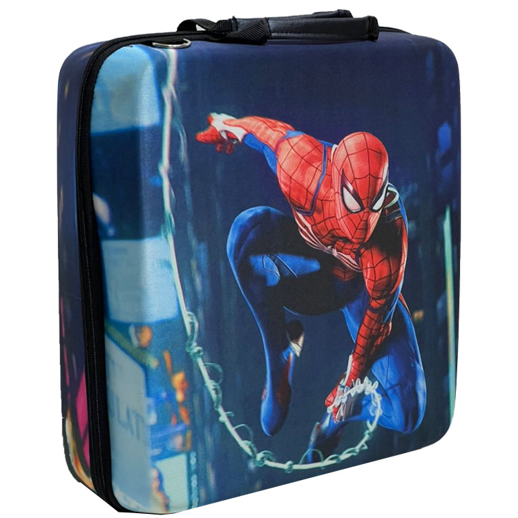خرید کیف ضدضربه PS4 Pro - طرح Marvel Spider Man