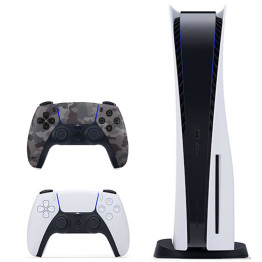 PlayStation 5 + DualSense Grey Camouflage 