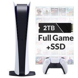 PlayStation 5 Digital Edition - 2TB SSD Full Game