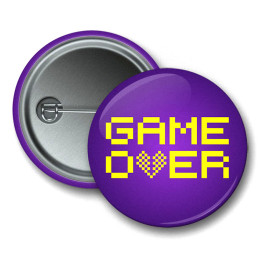 Pixel - Game Over - Violet