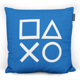Pillow - PS Buttons Blue 