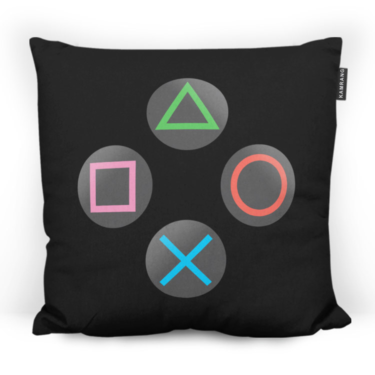 خرید بالشت - طرح Xbox Buttons  Black