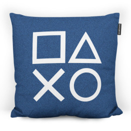 Pillow - PS Buttons Navy 